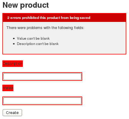 Error messages Error messages